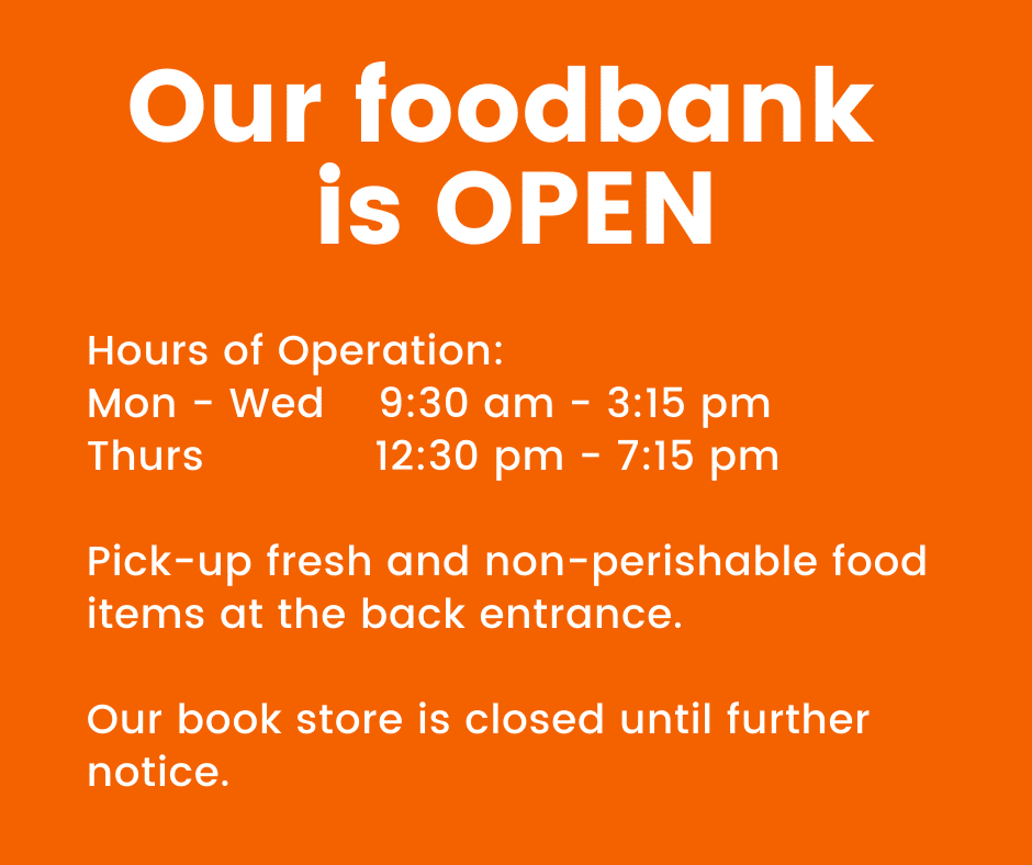 Food Bank open